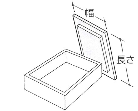 ふたの形状 しゃくり蓋