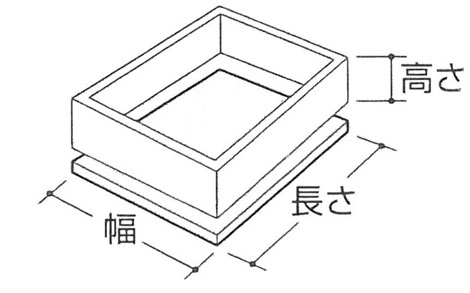 底の形状 つけ底