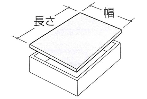 ふたの形状 のせ蓋